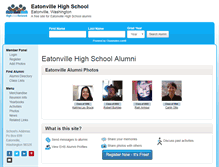 Tablet Screenshot of eatonvillehighschool.org